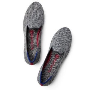 Rothys the loafer in charcoal grid